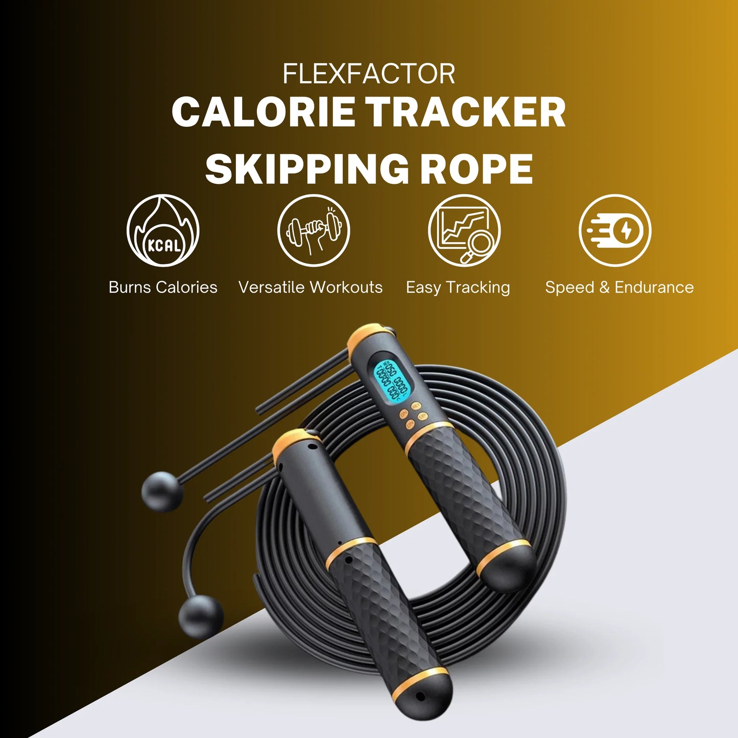 Calorie Tracker Skipping Rope
