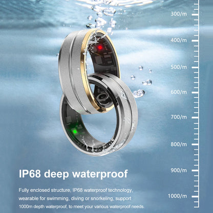 Health Waterproof Smart Ring for Enhanced Wellness, Sleep and Activity Monitoring